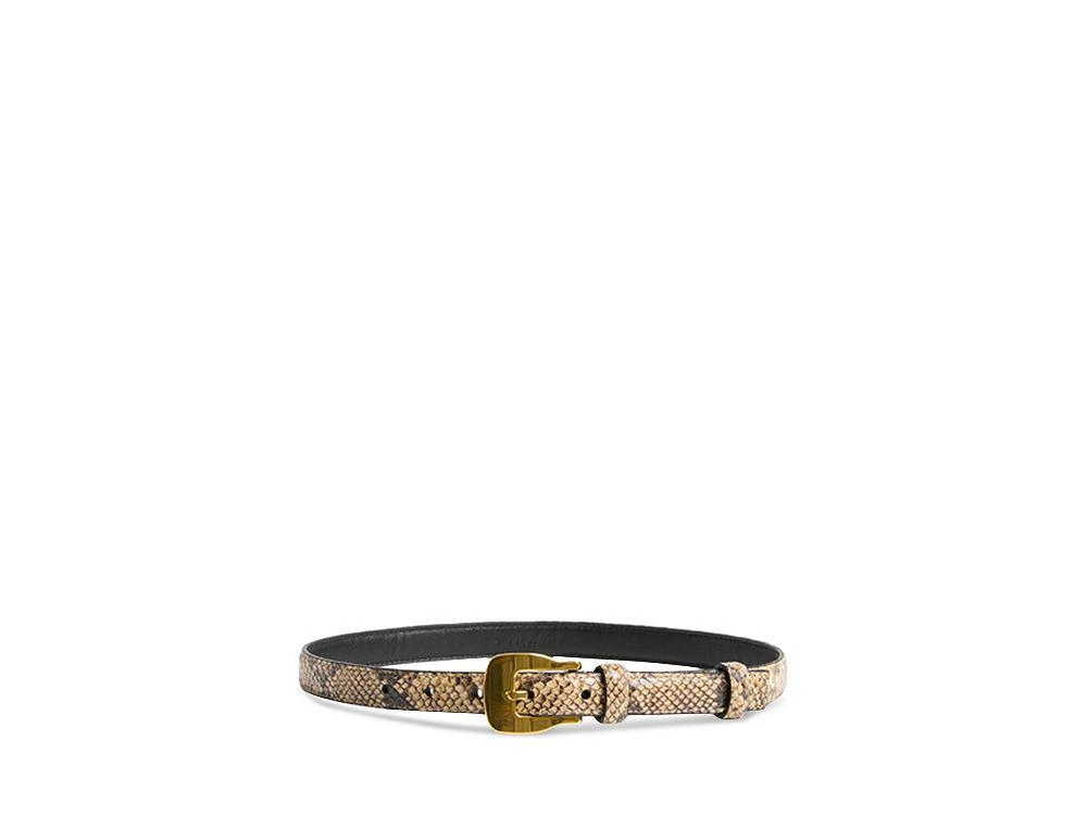 Altuzarra Women's Square Buckle Embossed Belt 1