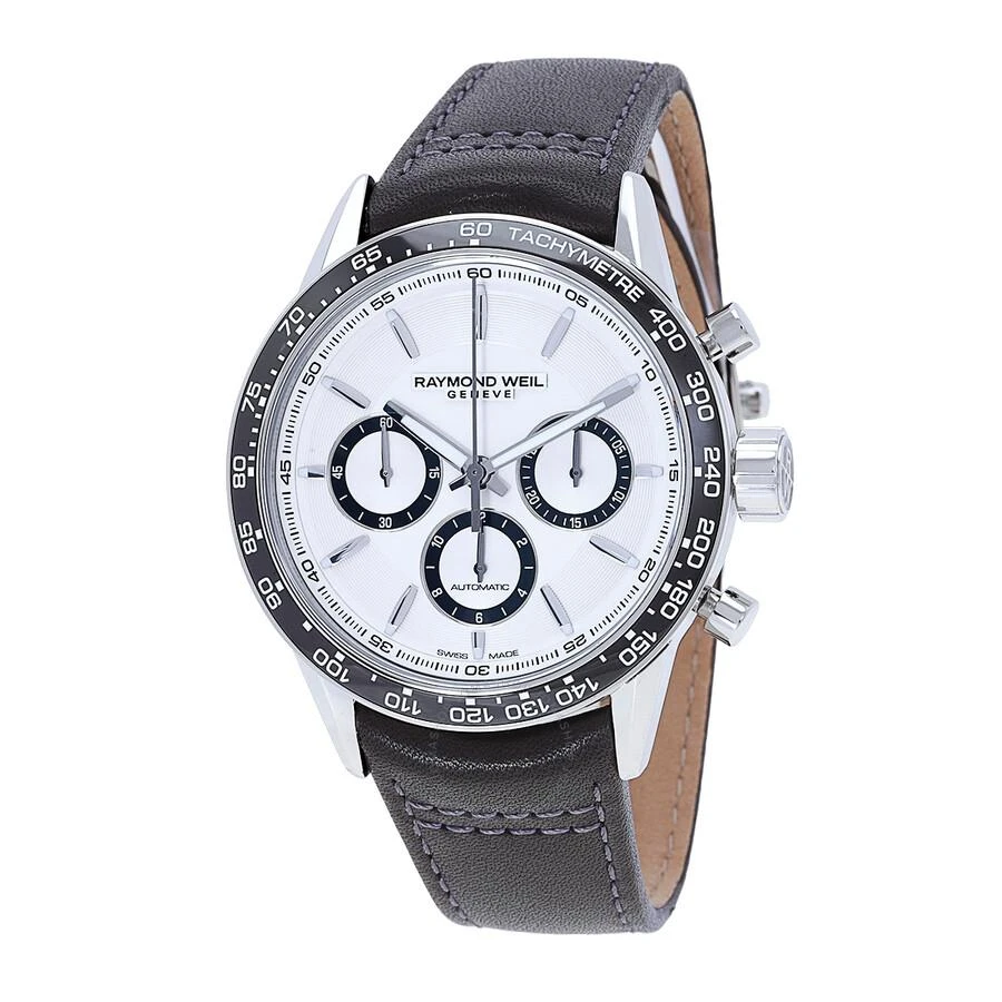 Freelancer Chronograph Automatic White Dial Men's Watch 7741-SC1