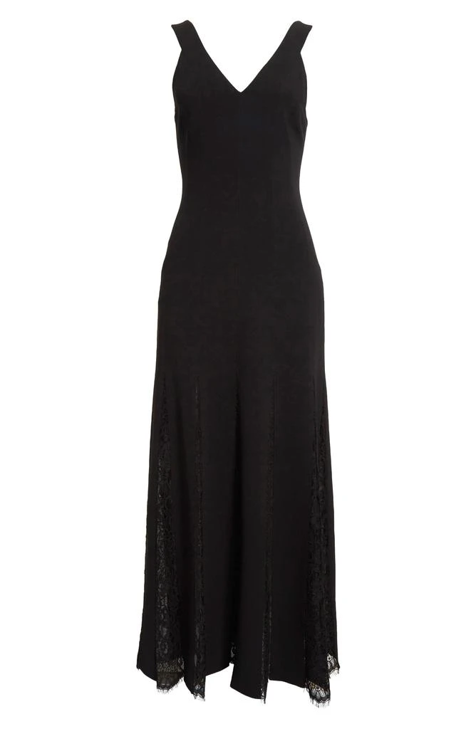 chinese dress ladies A.L.C. Women's Alessia Asymmetric Lace-Trimmed Dress - Creme main image 1