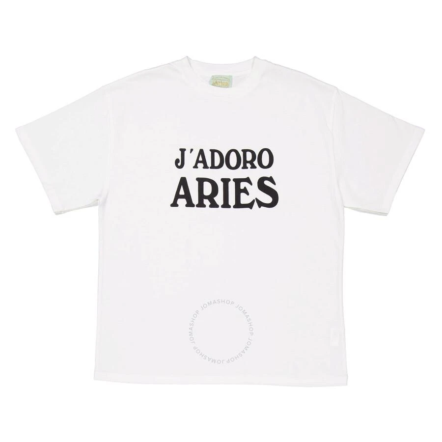 Aries Men's White Baby Fit J'Doro T-Shirt 1