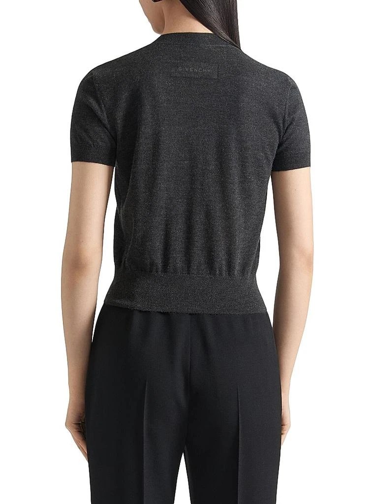 Givenchy Short-Sleeved Sweater in Cashmere 4