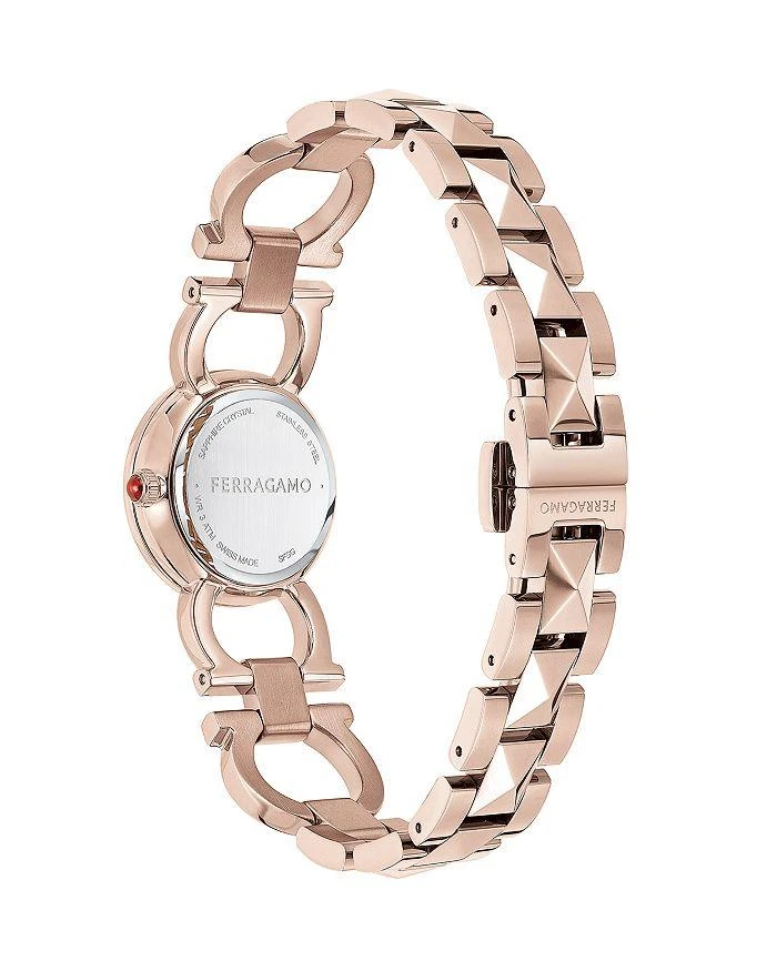 Salvatore Ferragamo Double Gancini Stud Watch, 25mm 2