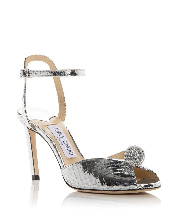 Jimmy Choo Women's Sacora 85 Embellished High Heel Sandals  - Exclusive 1