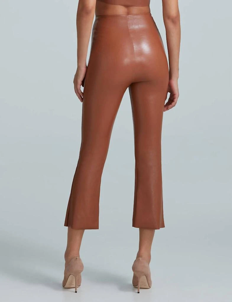 Commando Commando - Faux Leather Crop Flare Leggings 2