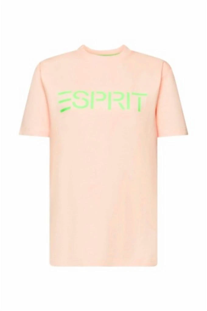 Esprit Esprit - Logo Crewneck Cotton T-Shirt 6