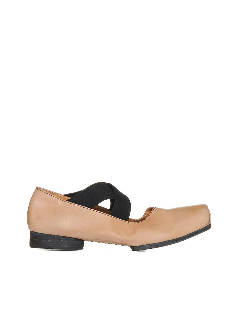 Uma Wang UMA WANG | Leather ballerina flats with 23 mm square toe | Women | 35