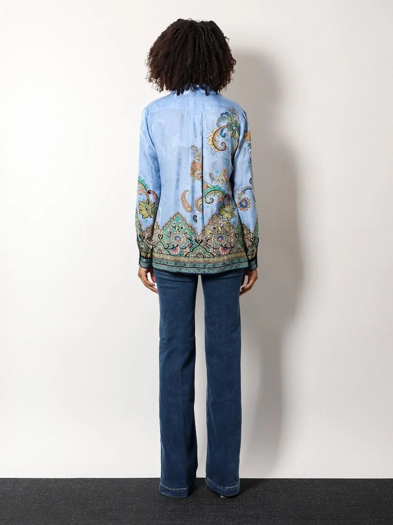 ETRO Viscose and silk shirt with iconic motif 4