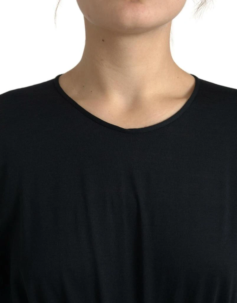 Dolce
Gabbana Wool Wrap Sheath Midi Gown Women
s Dress 4