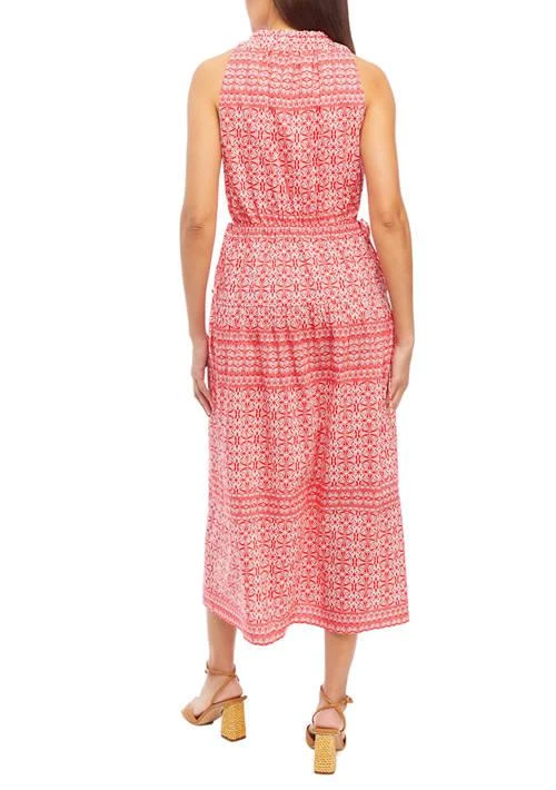 Anne Klein Klein Womens Tier Skirt And Drawstring Halter Dress 3