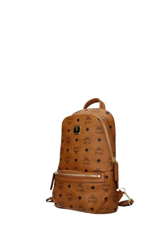 MCM Crossbody Bag Leather Brown 2