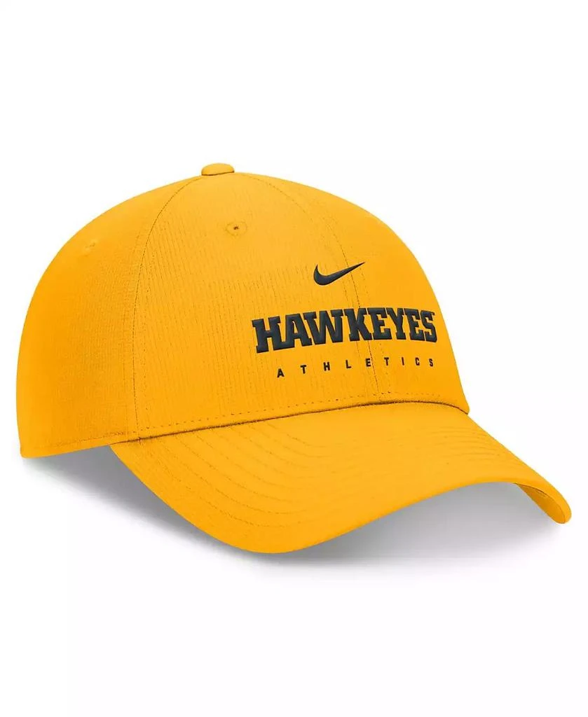 NIKE Men's Gold Iowa Hawkeyes 2024/25 On-Field Club Performance Adjustable Hat 3