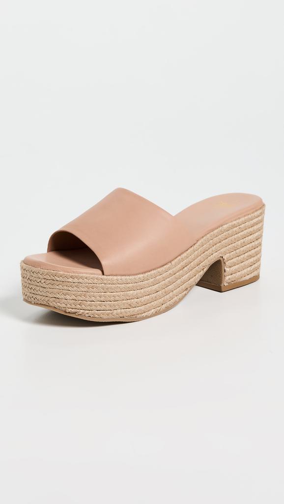 beek Prinia Jute Platform Sandals