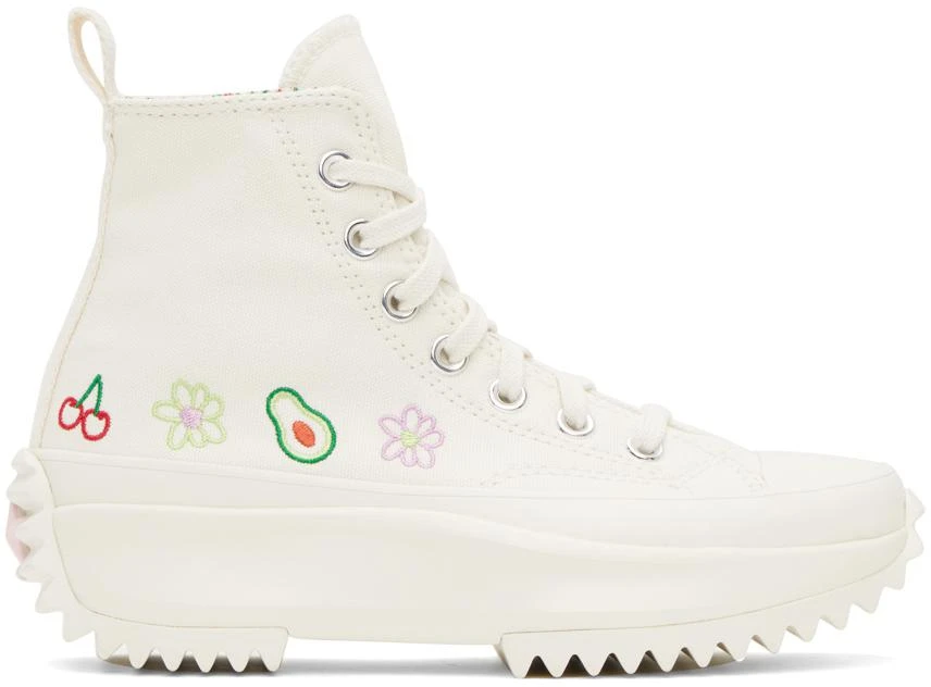 Converse White Run Star Hike Sneakers 1