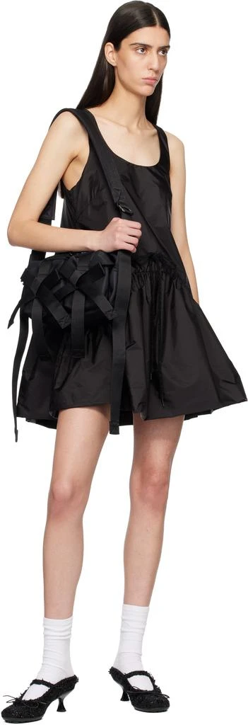 Simone Rocha Black Classic Bow Crossbody Bag 4