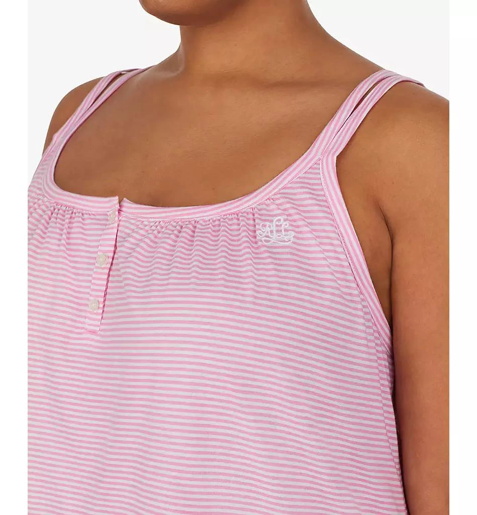 Ralph Lauren Plus Size Cotton Knit Double-Strap Nightgown 3