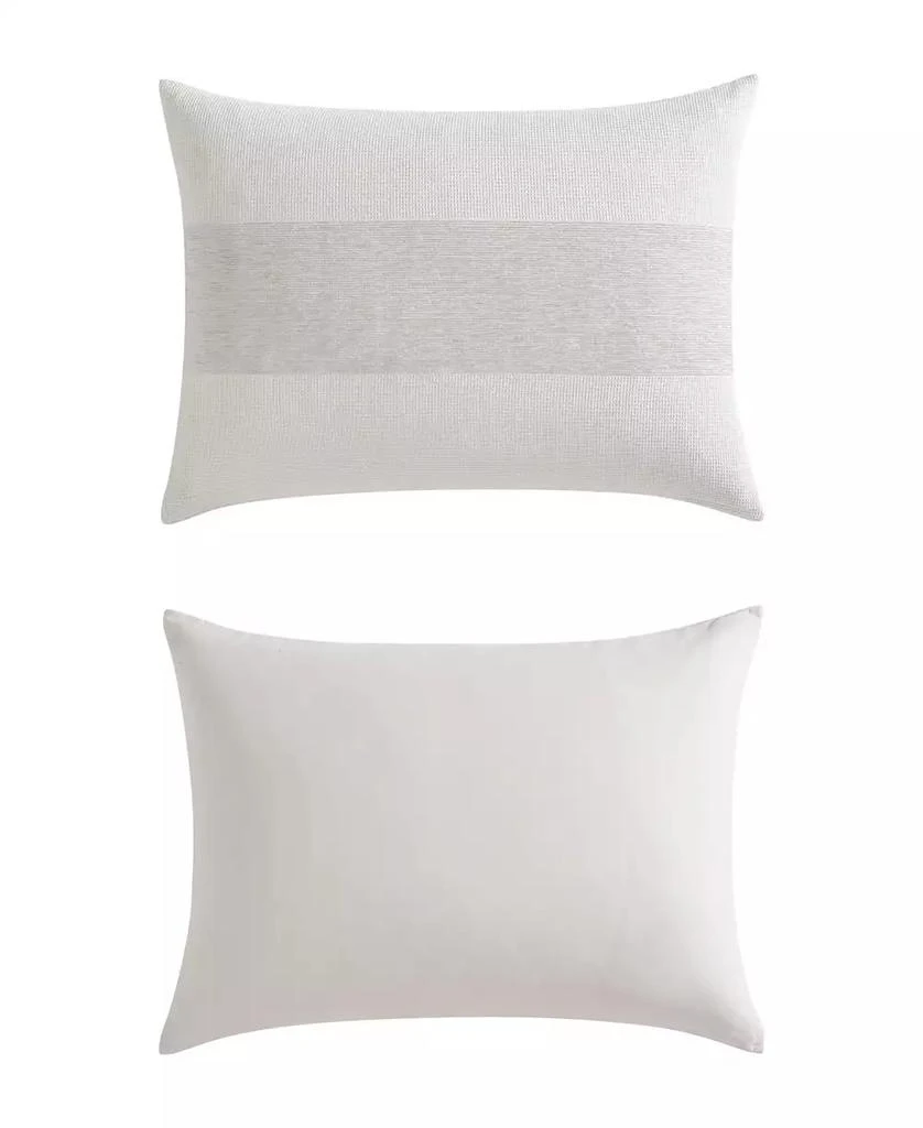 Vera Wang Chenille Waffle Stripe 3-Pc. Comforter Set 8