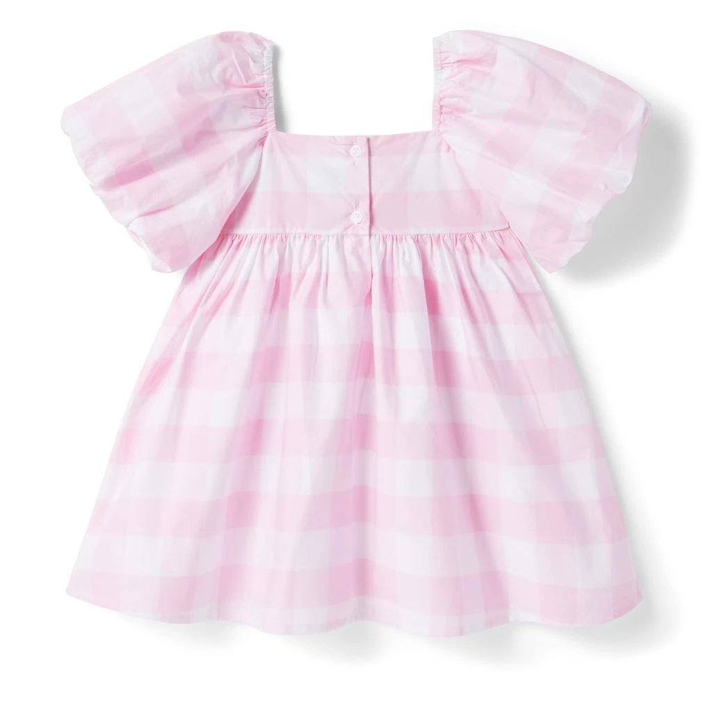 Janie and Jack Gingham Dress (Toddler/Little Kids/Big Kids) 2