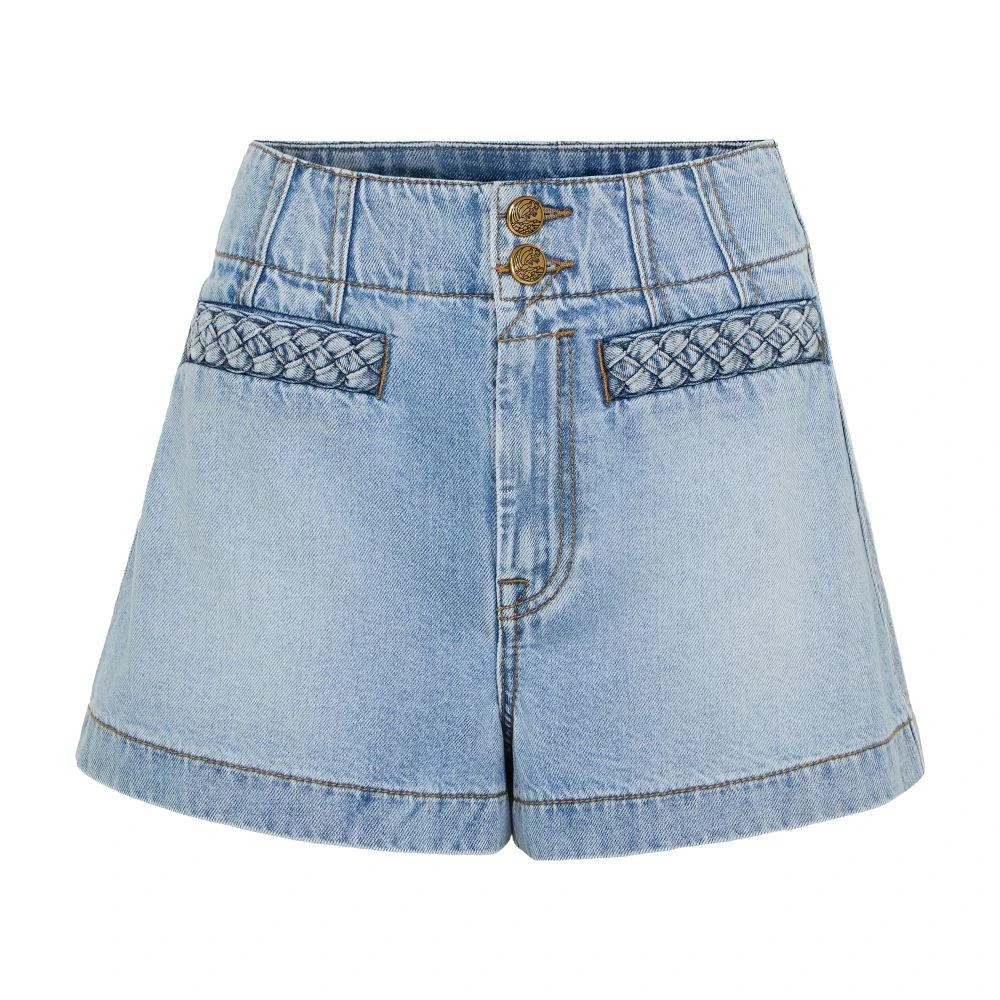 Zimmermann Lucky denim shorts 4
