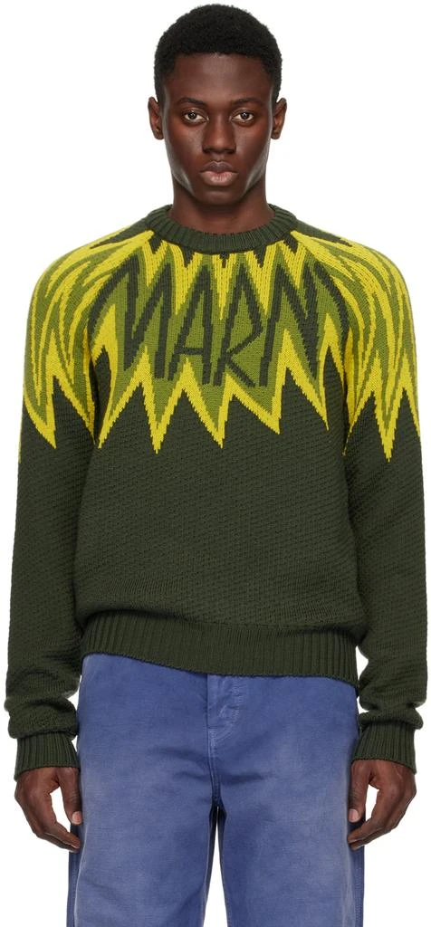 Marni Green Fire Island Sweater 1