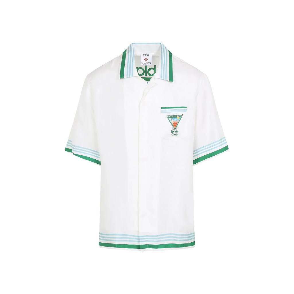 Casablanca Short Sleeve Cuban Collar Shirt 2