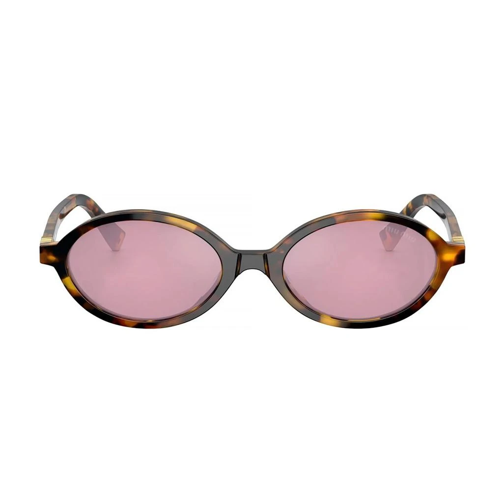 Miu Miu Eyewear Miu Miu Eyewear Oval-Frame Sunglasses 1