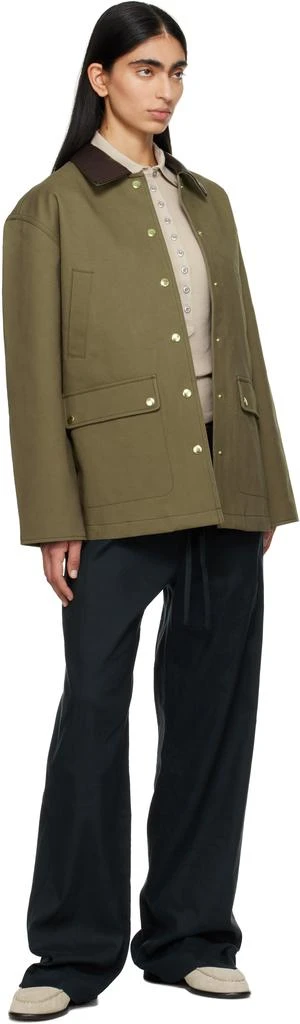 Rag & Bone Khaki Cassidy Cotton Jacket 4