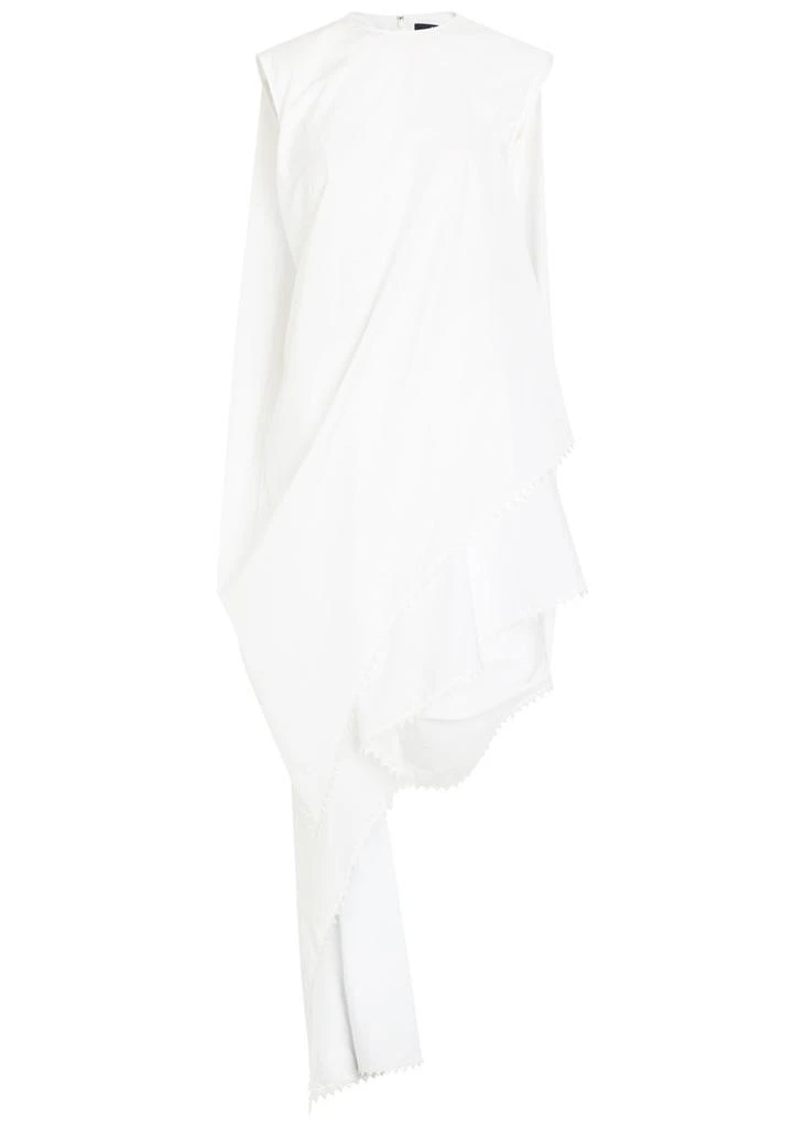 jacquemus abanada draped asymmetric dress Sweetheart Lace A-Line Gown with Side Slit
