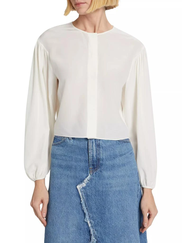 FRAME Boxy-Fit Blouse 3