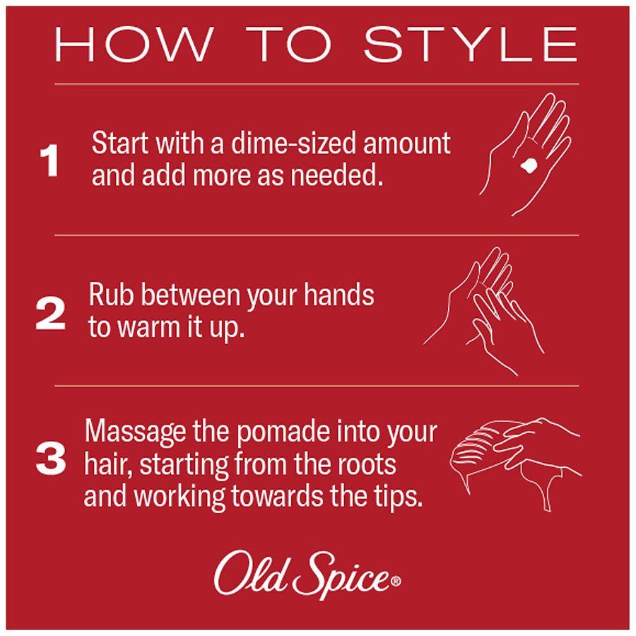 Old Spice Stay-In-Place Hair Styling Putty for Men, High Hold with Very Low Shine Coconut & tropical wood notes