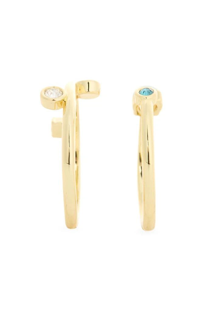 Covet Dainty Crystal 2-Pack Assorted Stacking Rings 2