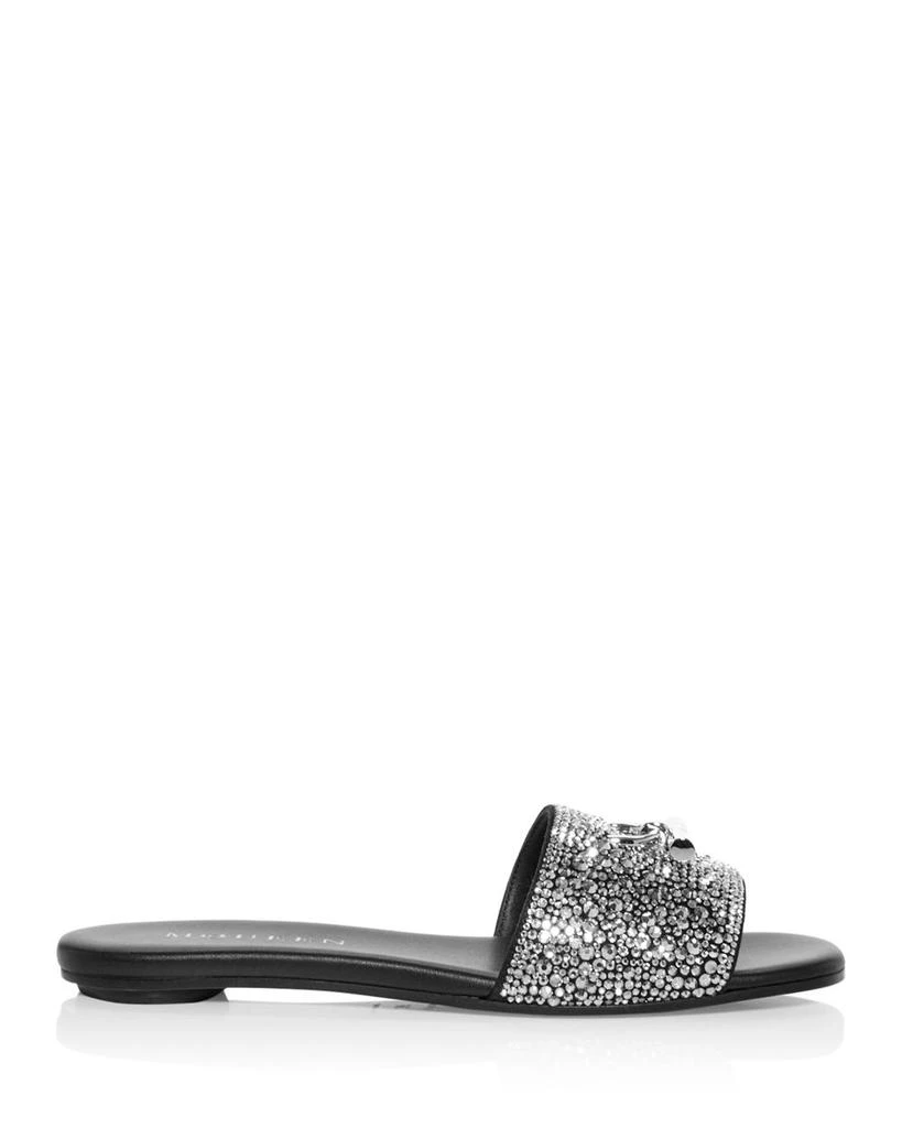 McQueen Women's Embellished Slide Sandals 2