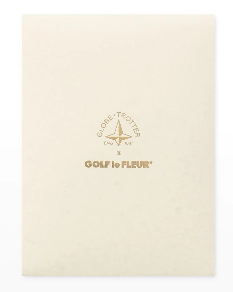 GOLF le FLEUR* Globe-Trotter Leather Stickers, Set of 3 5