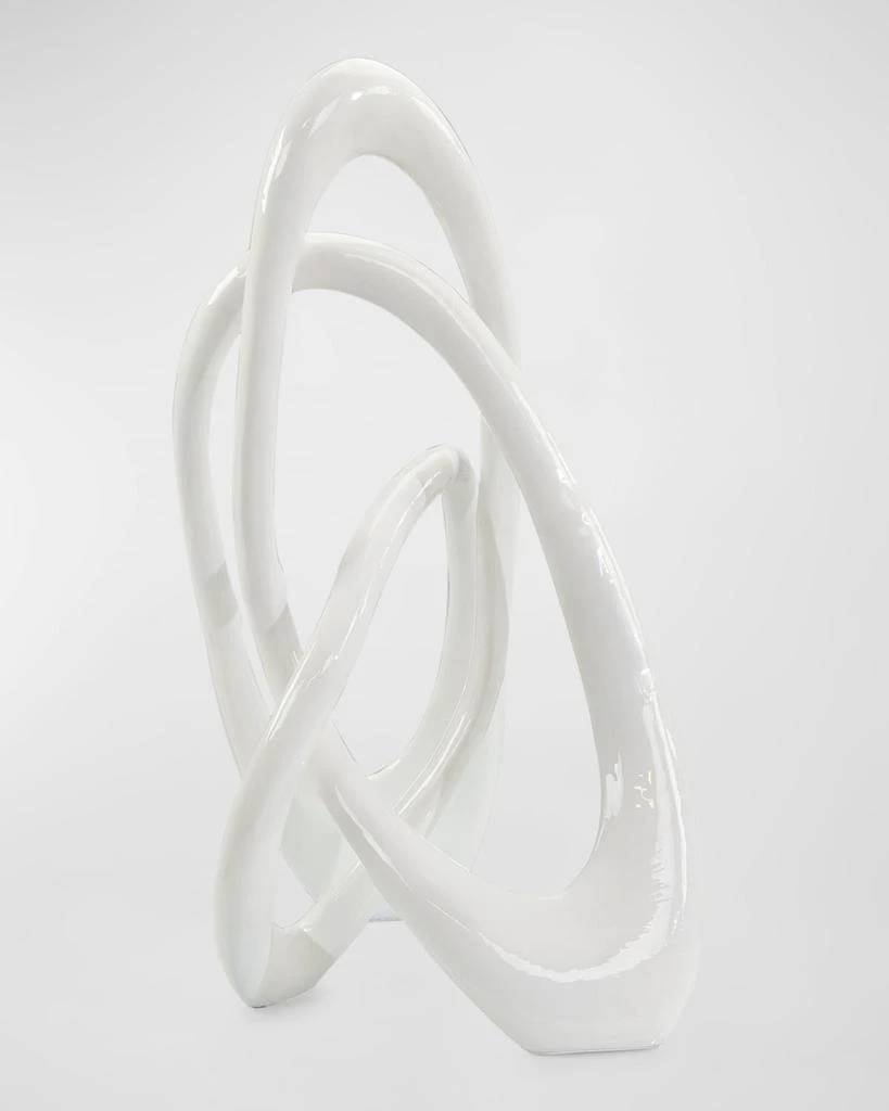 John Richard Twisted Rings Sculpture
