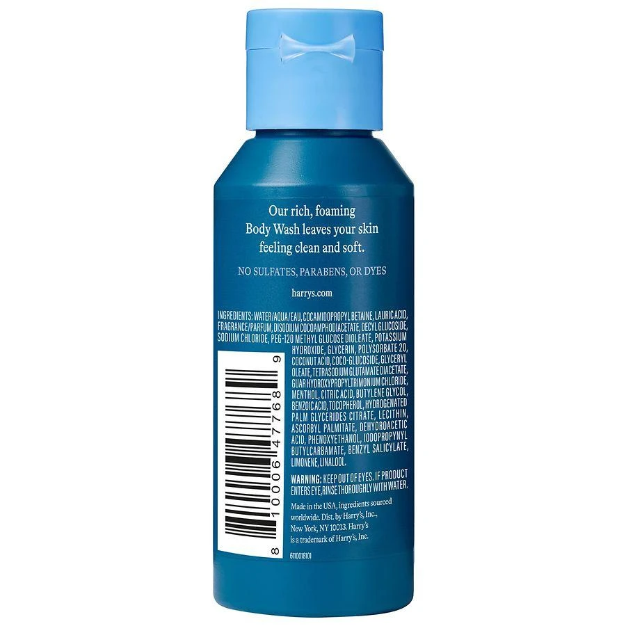 Harry's Body Wash, Travel Size Stone 2