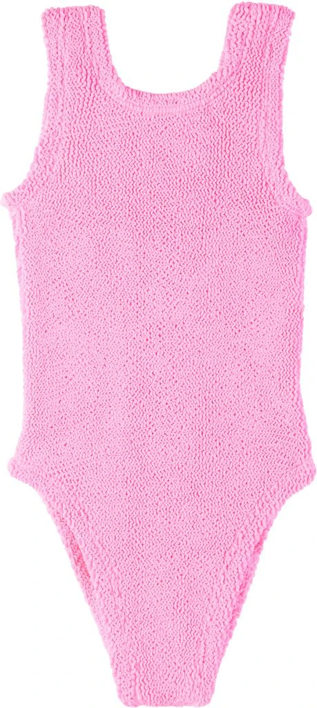 Hunza G Baby Pink Classic Swimsuit