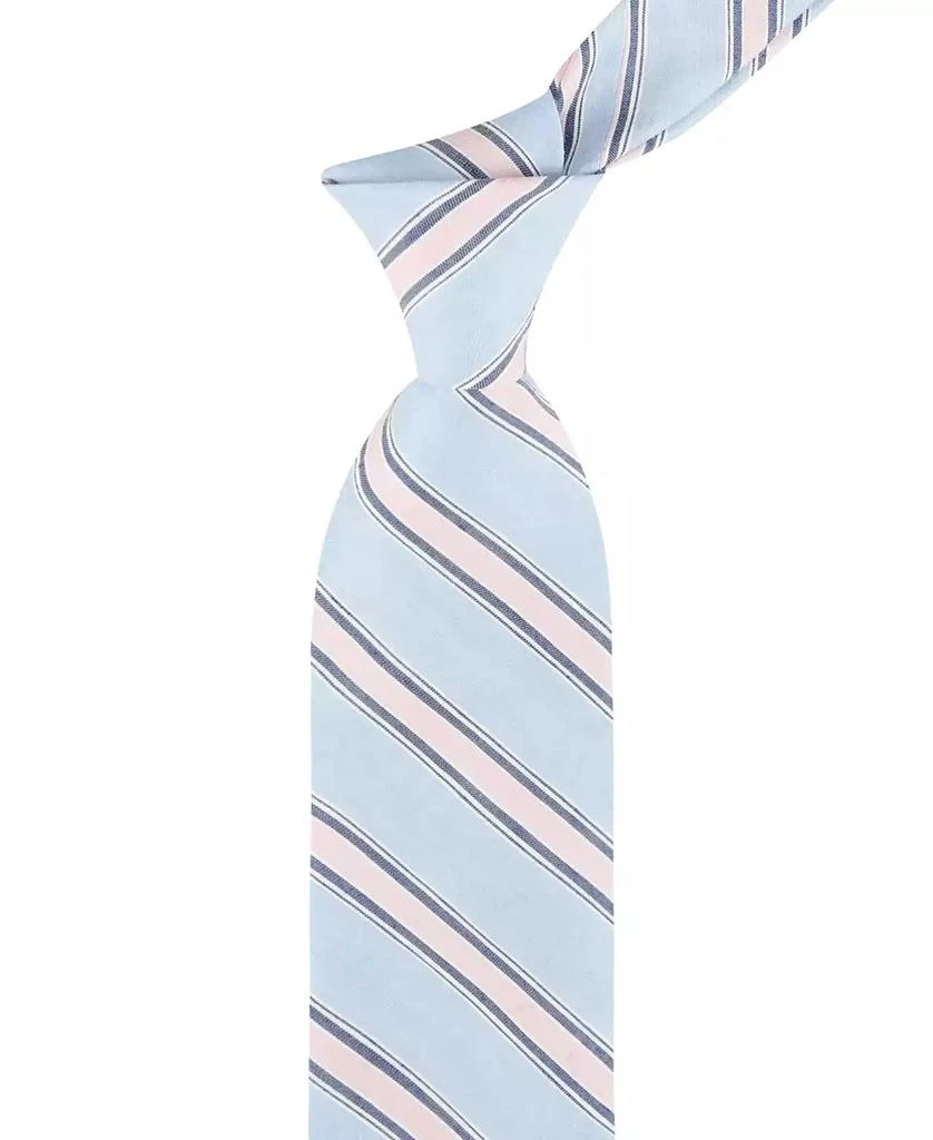 Tommy Hilfiger Men's Alameda Linen Stripe Tie 5