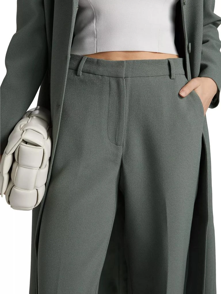 Susana Monaco Pebble Straight-Leg Pants 6