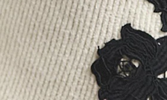 Derek Lam Maes Floral Lace Embellished Tie Front Cardigan 4