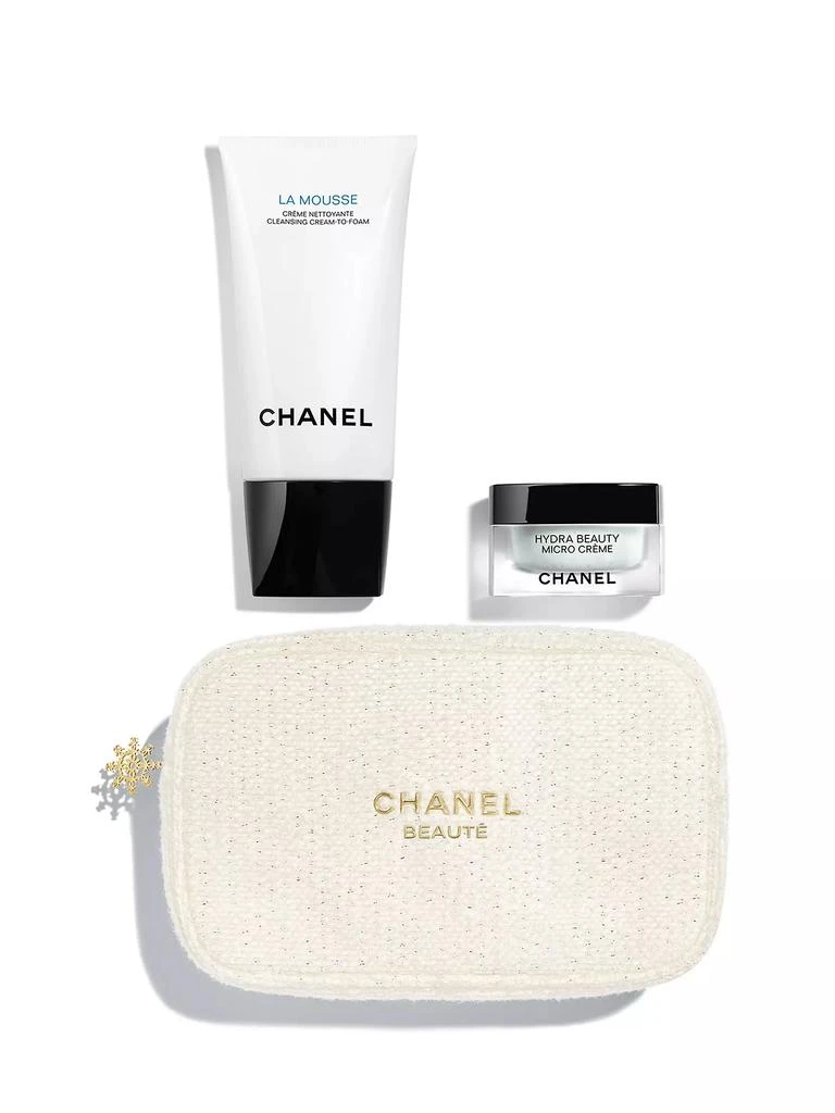 Chanel 3-Piece Skin Care & Pouch Set 1