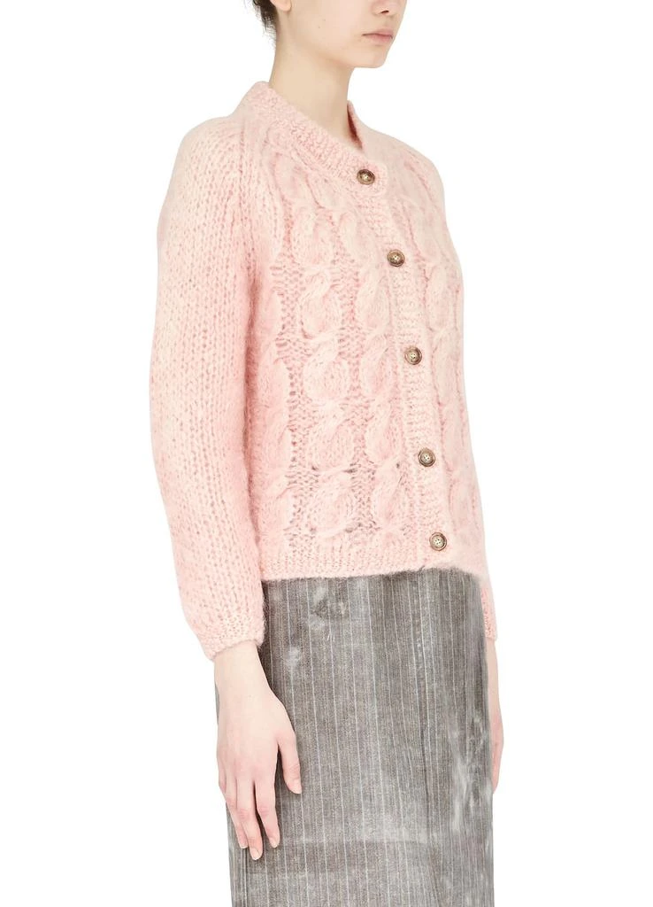 MAISON MARGIELA Faded mohair cardigan 5