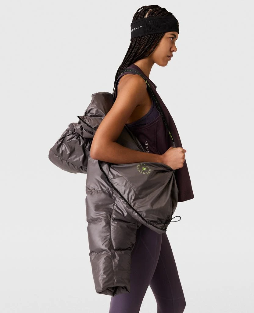 Stella McCartney Stella McCartney - TrueNature Short Padded Coat, Woman, Grey, Size: L 1