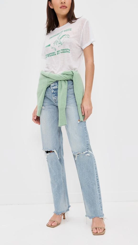 MOUSSY VINTAGE Odessa Straight Low Jeans 4