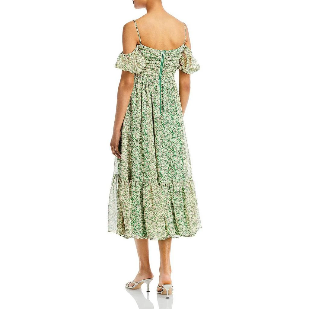 Bardot Womens Floral Print Long Midi Dress 2