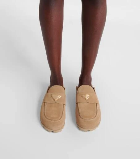 Prada Suede mules 7