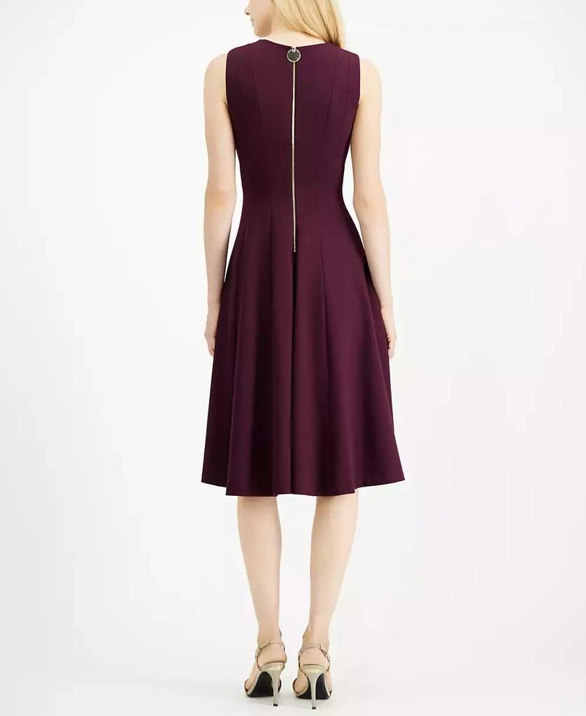 Calvin Klein V-Neck Midi Dress 2