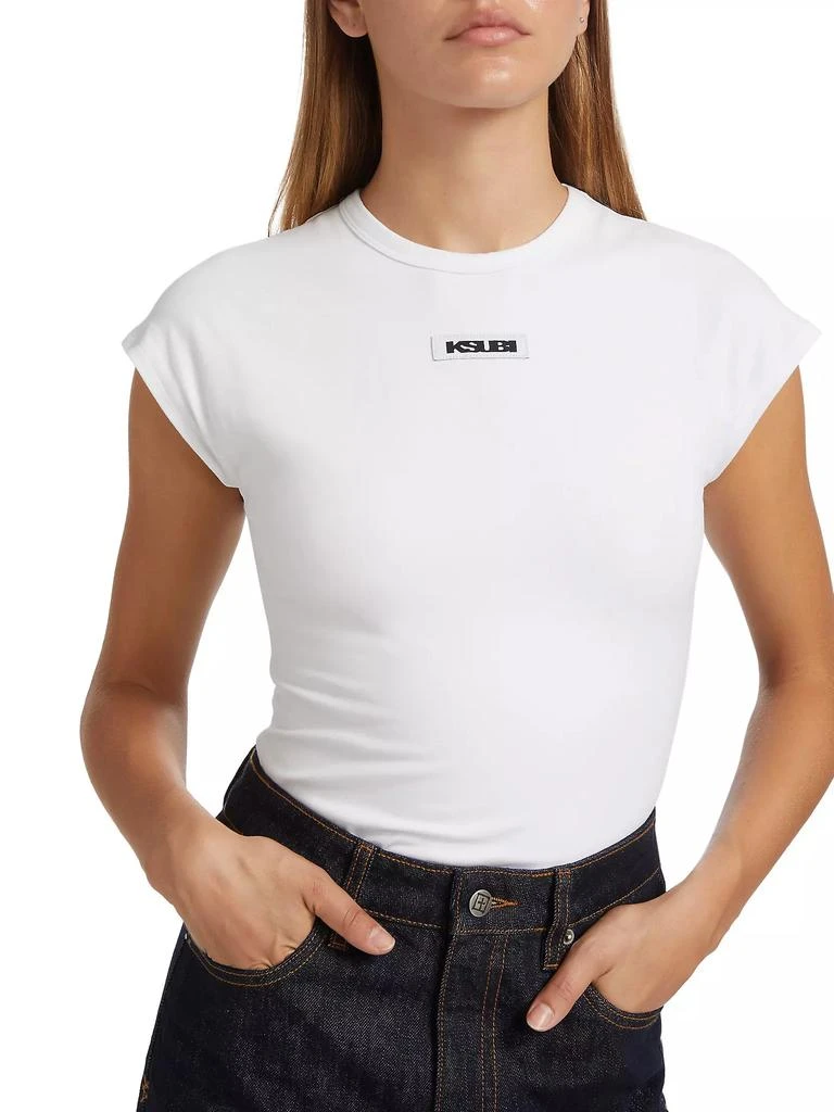 Ksubi Staple Logo Crewneck T-Shirt 6