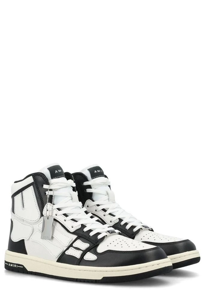 AMIRI Amiri Skel Panelled High-Top Lace-Up Sneakers 3