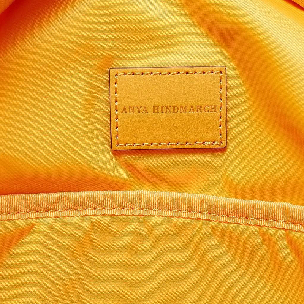 Anya Hindmarch Anya Hindmarch Mustard Nylon Smiley Backpack 9