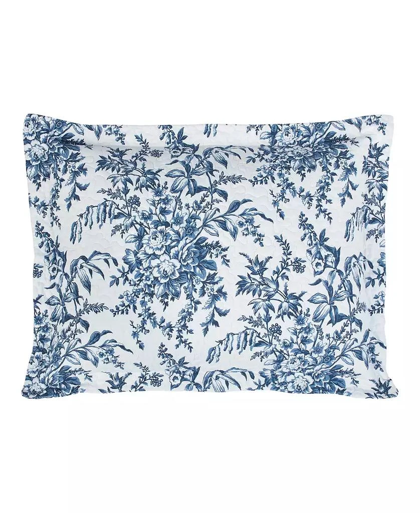 Laura Ashley Bedford Cotton Reversible 3-Pc. Quilt Set, Full/Queen 2