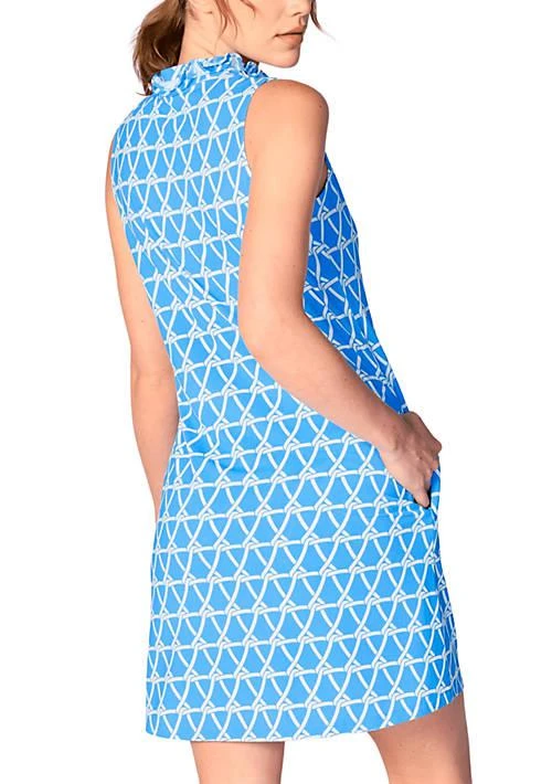 G LIFESTYLE Lifestyle Sleeveless Double Ruffle Dress 3